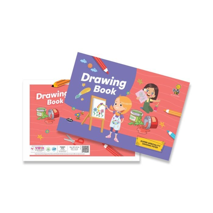 Overjoy Premium Drawing Book Girls Paint (29.7*21)cm - Image 1