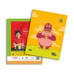 Overjoy Premium School Notebook Let's Play Hippo Double Line-Interleaf