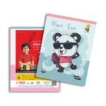 Overjoy Premium School Notebook Have Fun 3-In-1(Five Line/Four Line/Square-12MM)