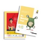 Overjoy Premium School Notebook It's Monsters Day Double Line-Interleaf