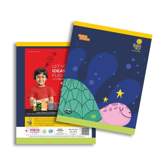 Overjoy Premium Notebook Turtle Five Line - Image 1