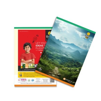 Overjoy Premium Notebook Mountain Tranquility Four Line-Interleaf