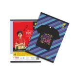 Overjoy Premium Notebook Have courage and be kind 3-In-1 (Five Line/Four Line/Square-12MM)