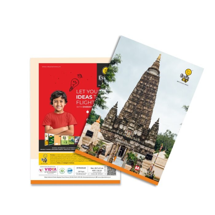 Overjoy Premium Notebook Temple Double Line-Interleaf - Image 1