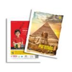 Overjoy Premium School Notebook Pyramids Of Giza Double Line-Interleaf