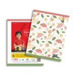 Overjoy Premium Notebook Floral Four Line