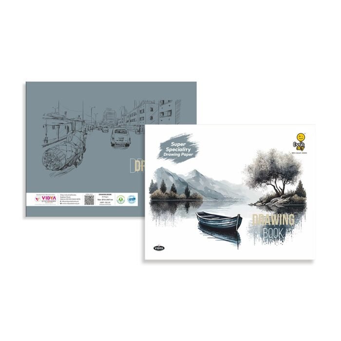 Overjoy Premium Drawing Book Riverside (27.5*34.7)cm - Image 1