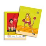 Overjoy Premium School Notebook Let's Play Leopard Double Line-Interleaf