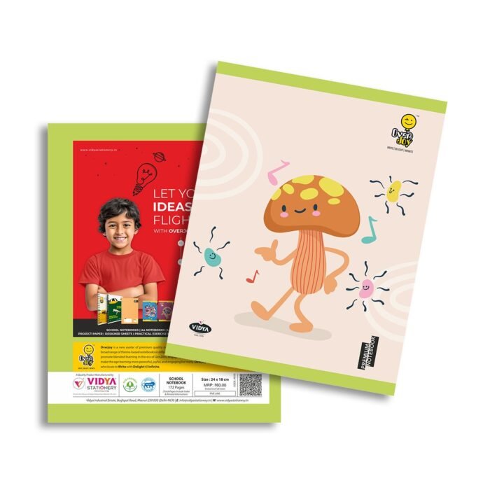 Overjoy Premium Notebook Mushroom Five Line - Image 1