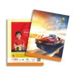 Overjoy Premium School Notebook Racing Car Square-8MM
