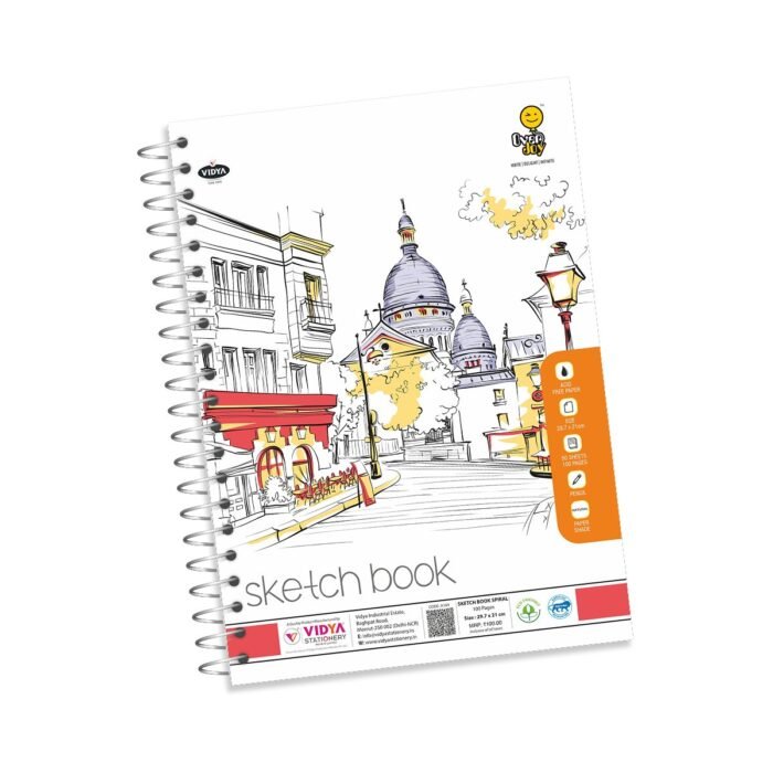 Overjoy Premium Spiral Sketch Street View (29.7*21)cm - Image 1