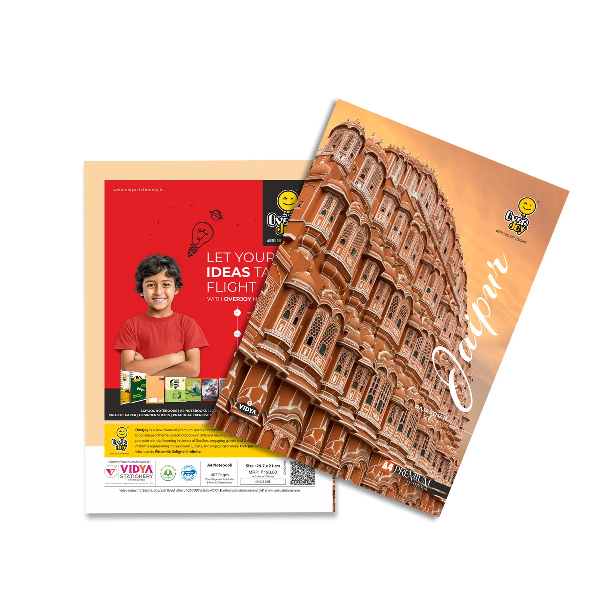 5-new.webp Overjoy Premium Notebook Timeless Jaipur Single Line - Image 1