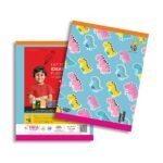 Overjoy Premium Notebook Dinosaur Doodle Four Line