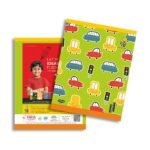 Overjoy Premium Notebook Cars Doodle Four Line