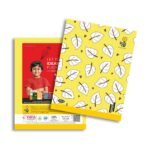 Overjoy Premium Notebook Leaves Four Line