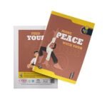 Overjoy Premium Notebook Make Peace With Your Body Four Line-Interleaf