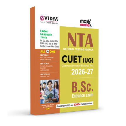 CUET (UG) B.Sc. Entrance Guide 2026–27 | English Medium | 2200+ Practice Questions & Solved Papers 2025