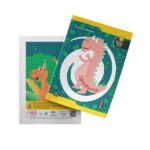 Overjoy Premium Notebook Dinosour Collection Spinosaurus Four Line