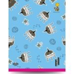 Overjoy Premium School UFO Notebook | A 4 Notebook | English Four Line